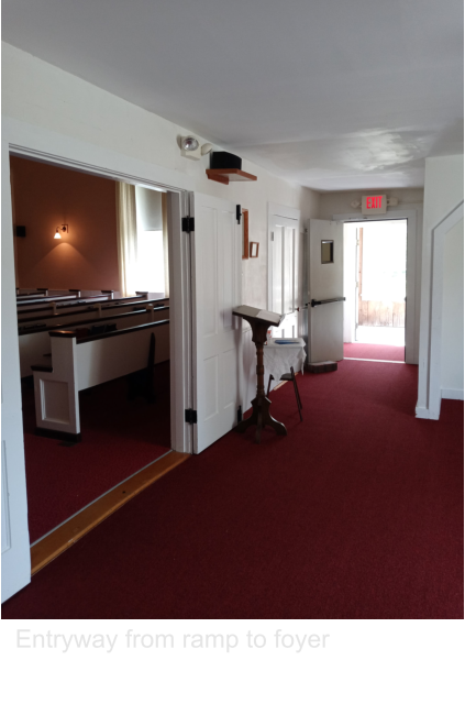 Entryway from ramp to foyer
